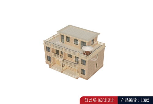 農村兩層半樓房圖片大全