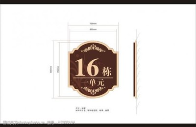 樓號牌圖片